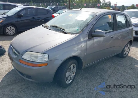 2008 Chevrolet Aveo 5 Special Value from USA, damaged, VIN KL1TD66658B251474